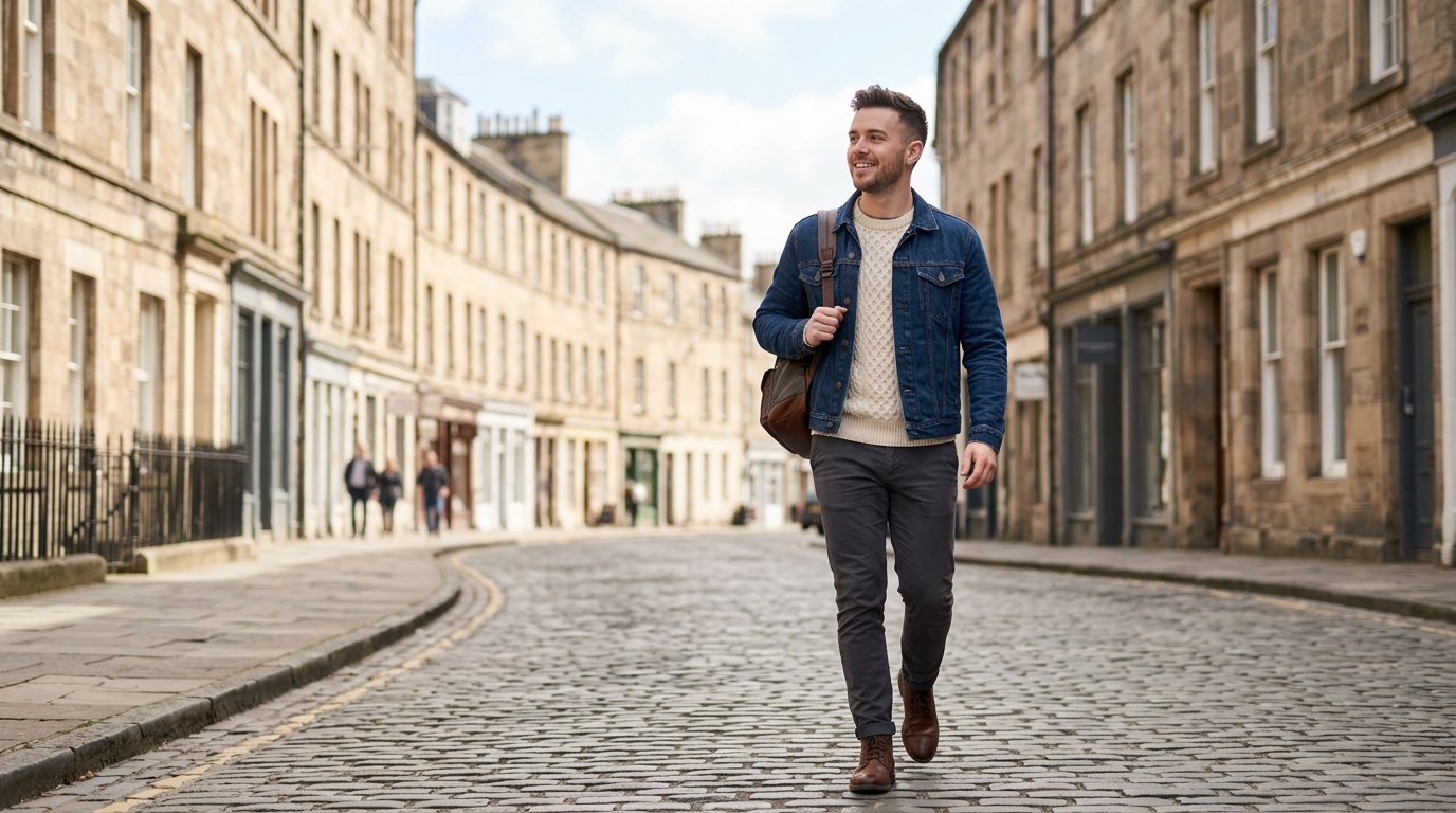 Young man in Edinburgh — HPV vaccine for men available at Bruntsfield Pharmacy Travel and Health Clinic