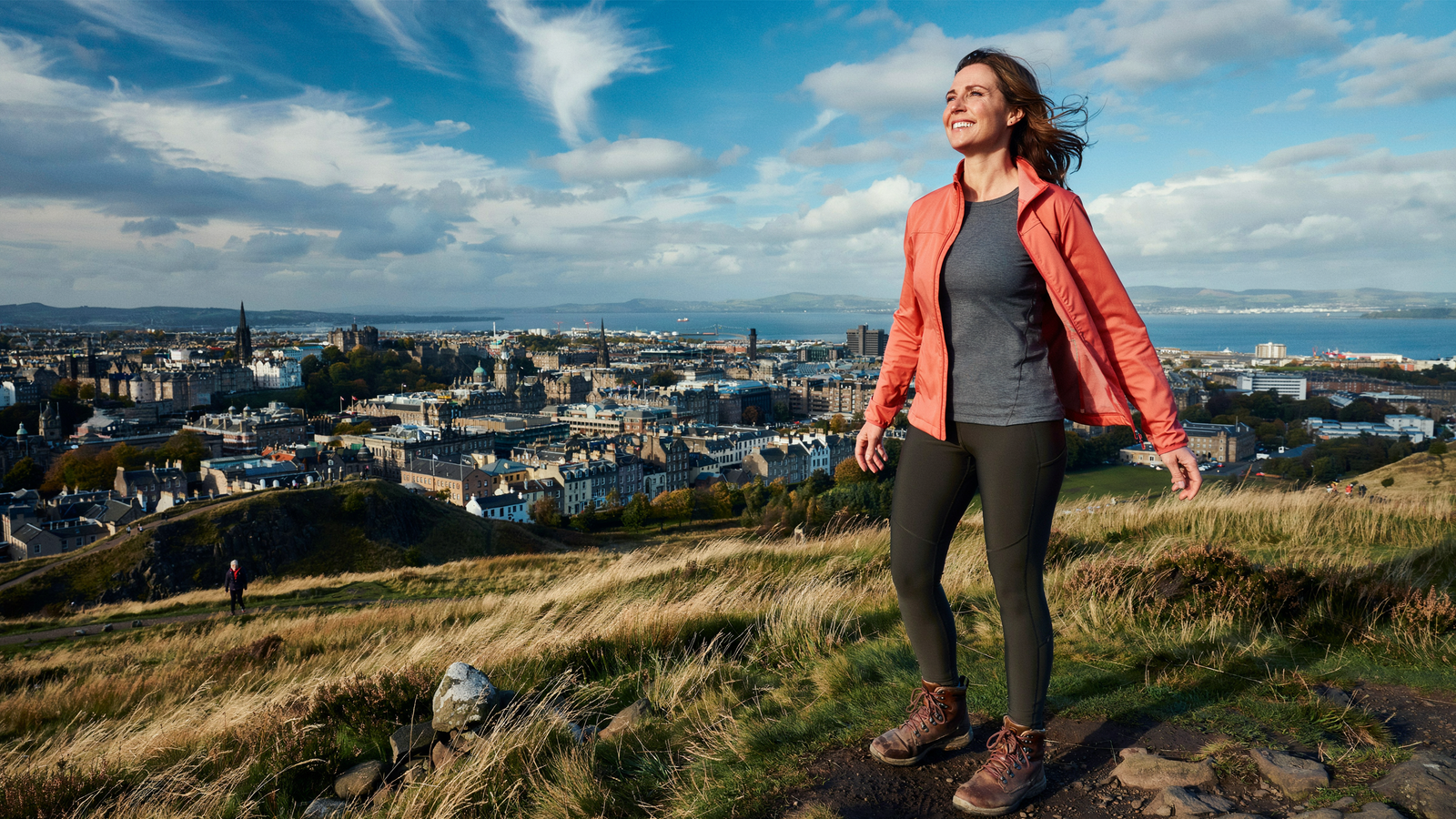 Woman walking through the Meadows park in Edinburgh on a bright morning — Mounjaro side effects guide at Edinburgh Vaccination Clinic